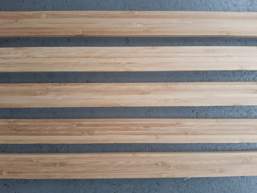 10 stuks Bamboe Latten Kopmaat 3 x 10 mm Lengte 2400 mm