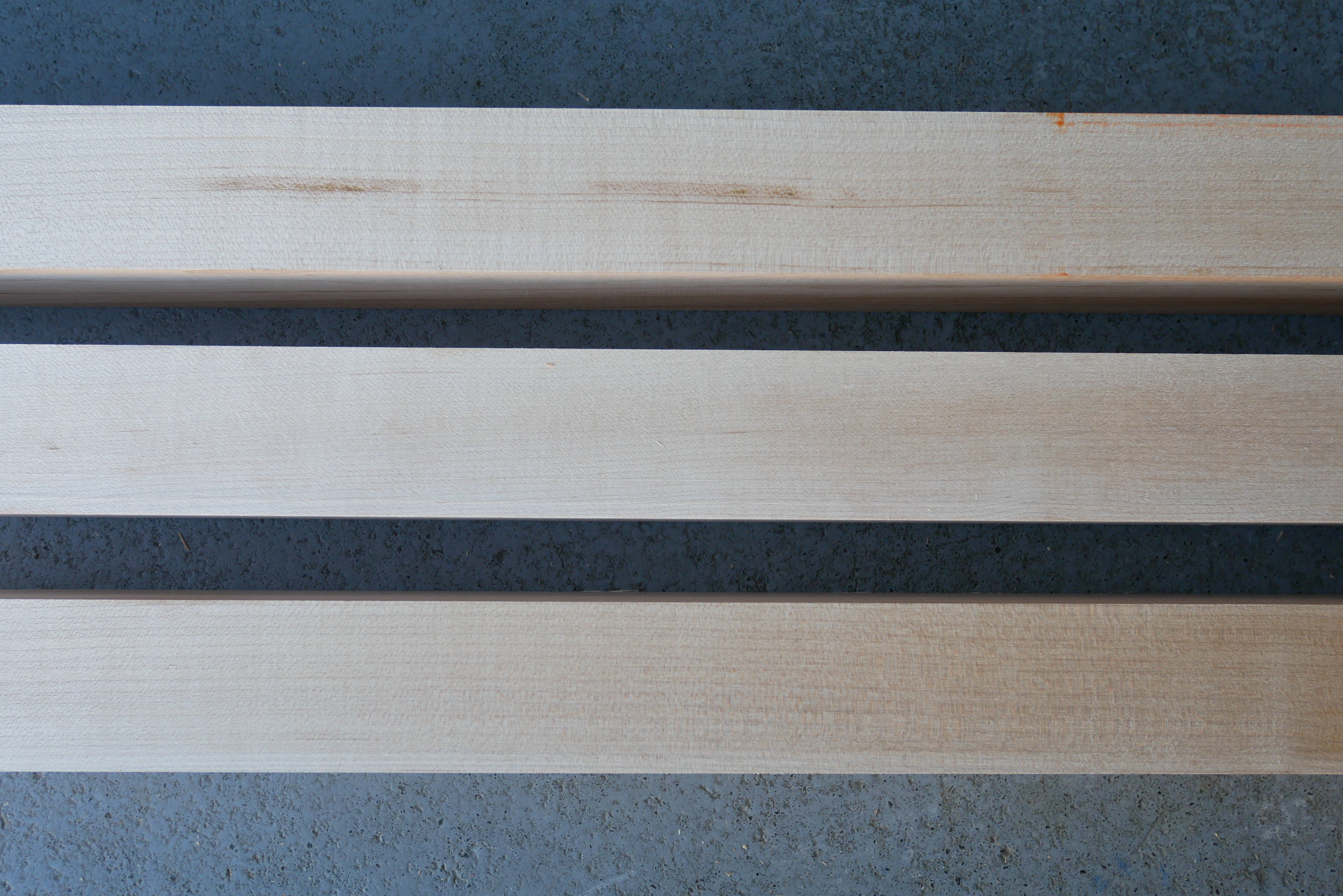 10 stuks Esdoorn Balken Kopmaat 45 x 54 mm Lengte 2400 mm