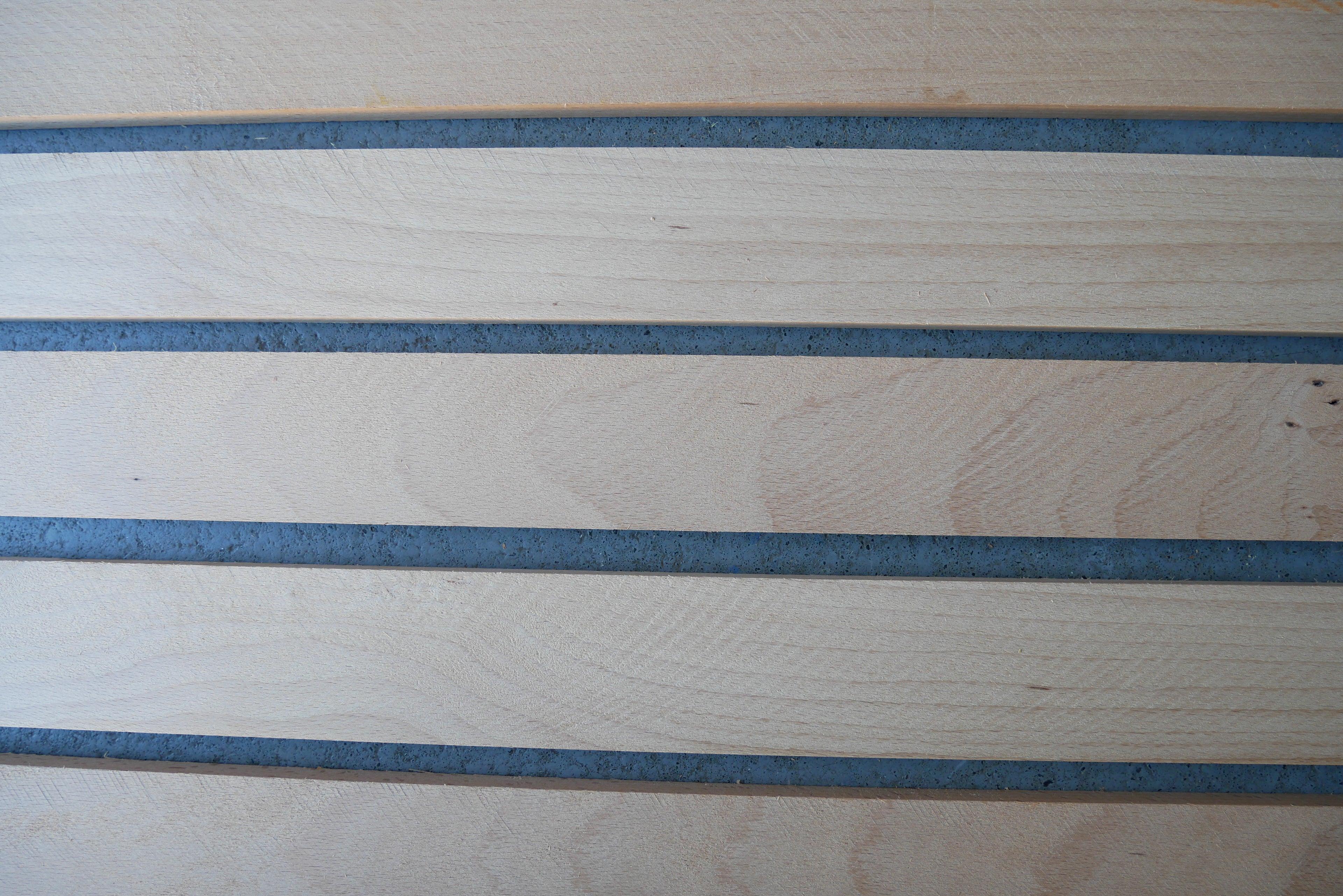 10 stuks Beuken Balkjes  Kopmaat 52 x 12 mm Lengte 2400 mm