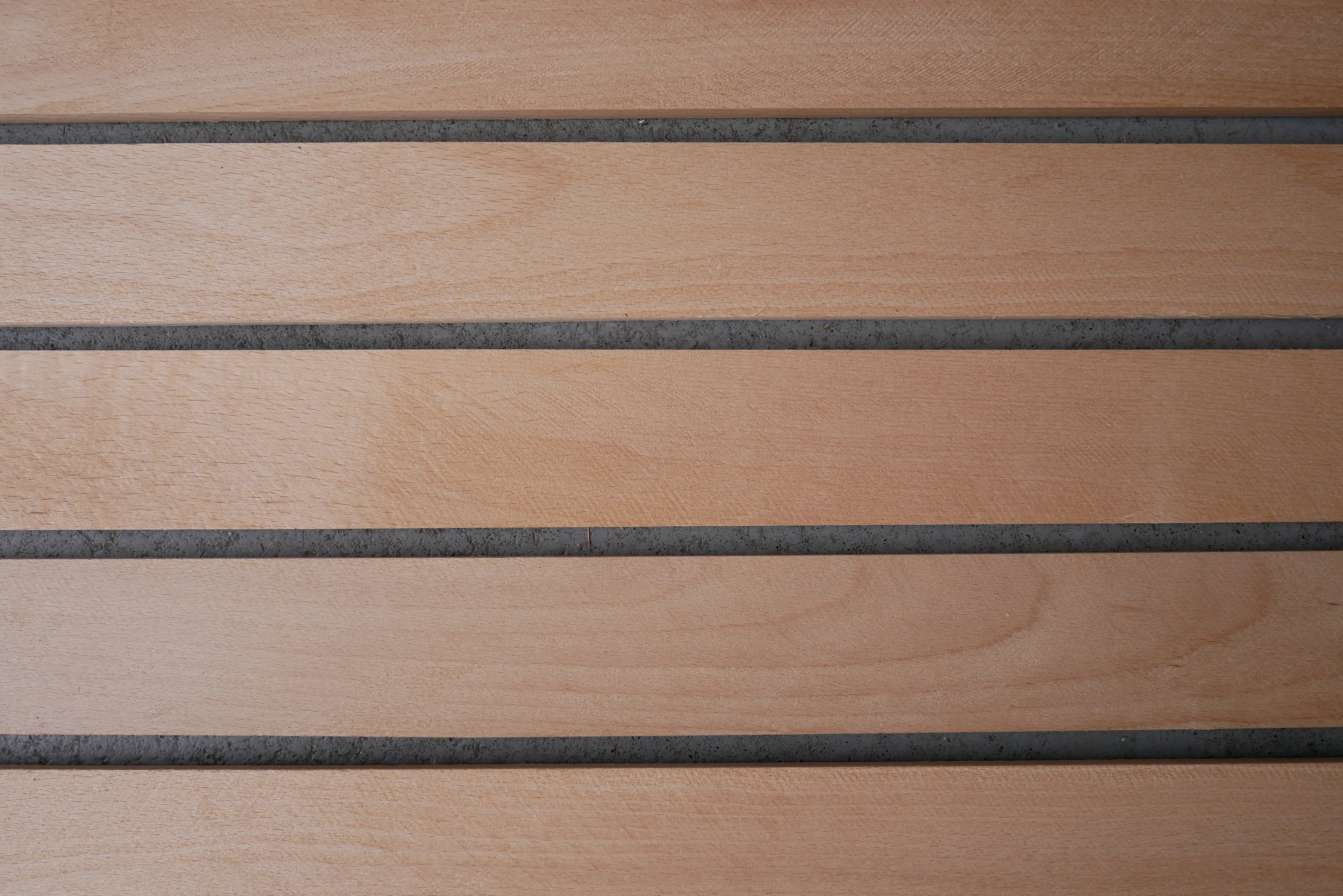 10 stuks Beuken Latten  Kopmaat 55 x 10 mm Lengte 2400 mm